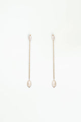 Wwake pearl and gold earrings RRP £275