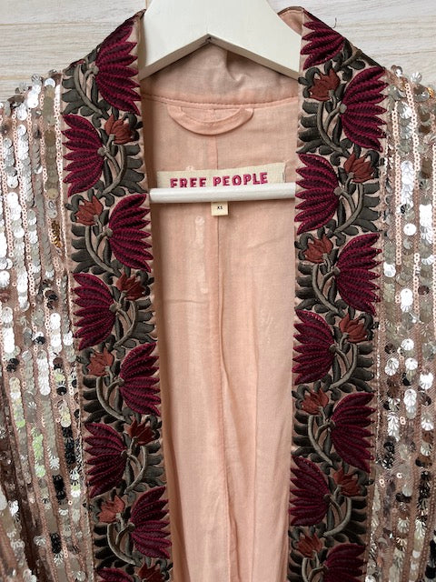 Free People dress kaftan size XS