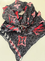Louis Vuitton scarf and ring