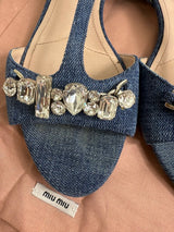 Miu Miu flats size 39