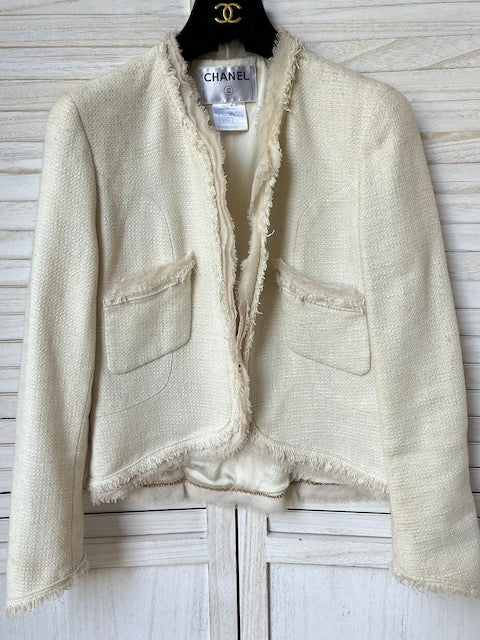 Chanel blazer size 42 approx UK 8 - small 10