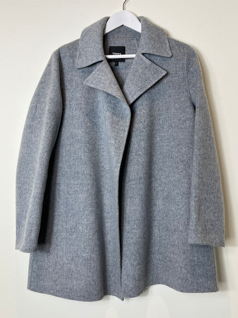 Theory coat size P approx UK 8
