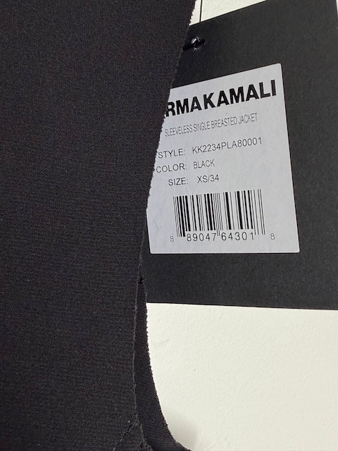 NEW Norma Kamali waistcoat size XS/S