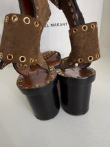 Isabel Marant sandals size 4 (in brown)