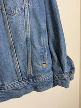 Reformation denim jacket size XS oversized