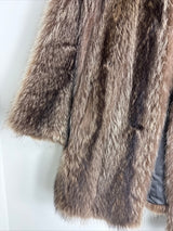 Vintage fur coat UK 6 - 8