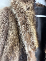 Vintage fur coat UK 6 - 8