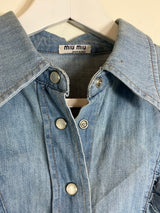 Miu Miu top size 38 approx UK 6