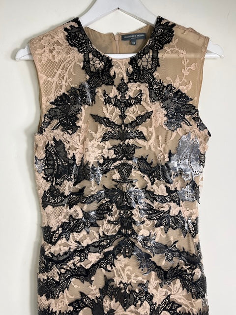 Alexander McQueen dress size 38 UK 6 -8