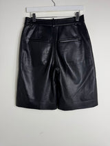 Vince leather shorts size 2