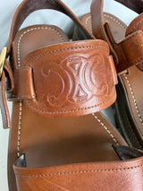 Celine sandals size 3 will fit UK 4