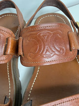 Celine sandals size 3 will fit UK 4