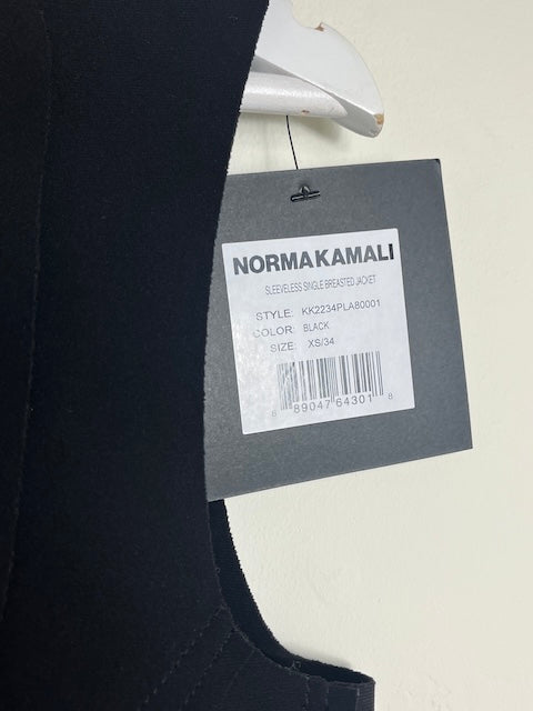 NEW Norma Kamali waist coat size XS oversized