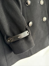 Burberry wool/cashmere coat UK 12 but small fitting