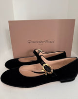 Gianvito Rossi flats size 38.5 fit 39 RRP £600