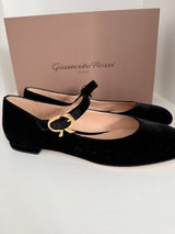 Gianvito Rossi flats size 38.5 fit 39 RRP £600