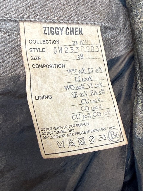 Ziggy Chen jacket size 38 M