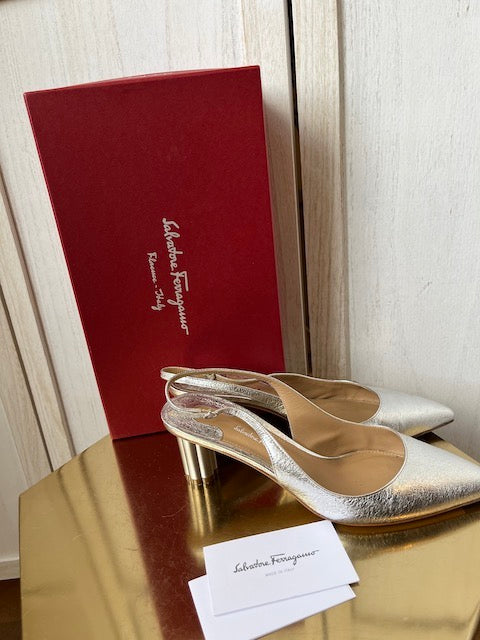 Salvatore Ferragamo heels size 8C UK 6