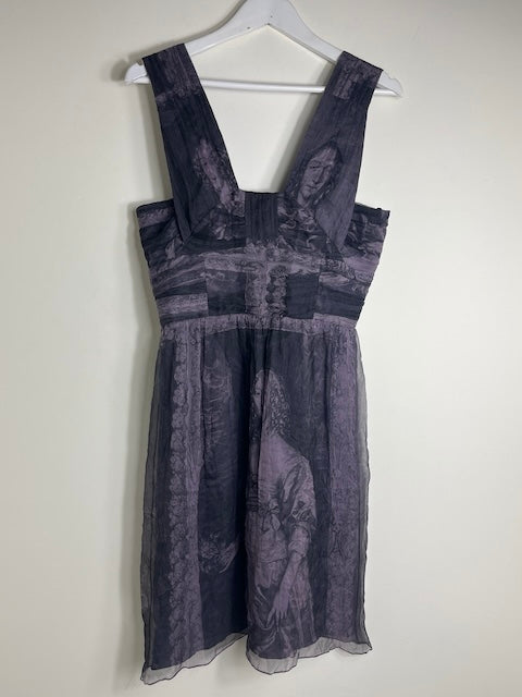 Burberry dress size 42 smaller fitting Uk 10