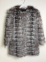Fur coat size XS (UK 8 - 10)