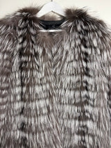 Fur coat size XS (UK 8 - 10)
