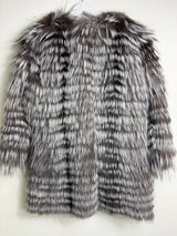 Fur coat size XS (UK 8 - 10)