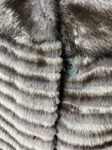 Unbranded real fur coat approx UK 8 - 10