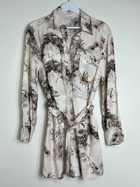 Sandro playsuit size 38 UK 10
